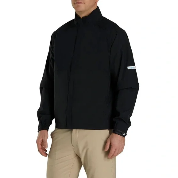 FootJoy Hydrolite Golf Zip Off Sleeve Rain Jacket - Picture 2 of 9